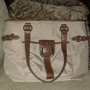 ❤️ FINAL REDUCTION TAN CANVAS TOTE